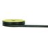 6mm Black Satin with Spots Ribbon